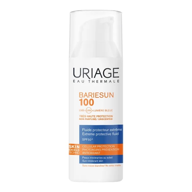 Uriage Bariesun 100 Fluid Çok Yüksek Uvb-Uva- Mavi Işık Koruması SPF50+ 50 Ml.
