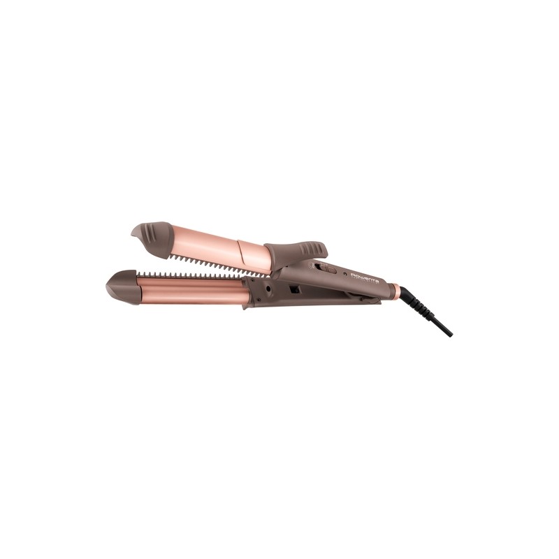 Rowenta 3'ü 1 Arada Premium Saç Düzleştirici Seramik Malzeme ile 35 mm Maşa Boyutu ve 170-200°C Isı Ayarları 1830007053