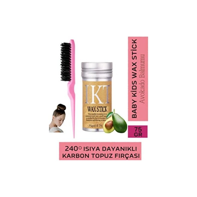 Yurish Ikt Stick Wax & Topuz Fırçası