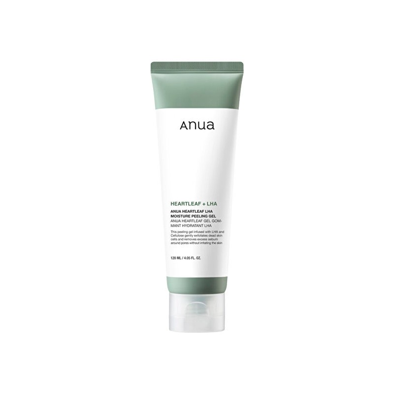 Anua Heartleaf Lha Moisture Peeling Gel 120 ml Cilt Tipleri İçin Temizleme ve Nemlendirme Etkisi