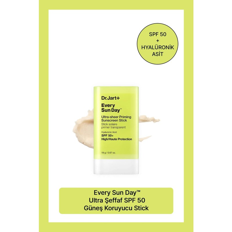 Dr. Jart+ Every Sun Day Ultra Şeffaf Spf 50 Güneş Koruyucu Stick 19GM/.67OZ