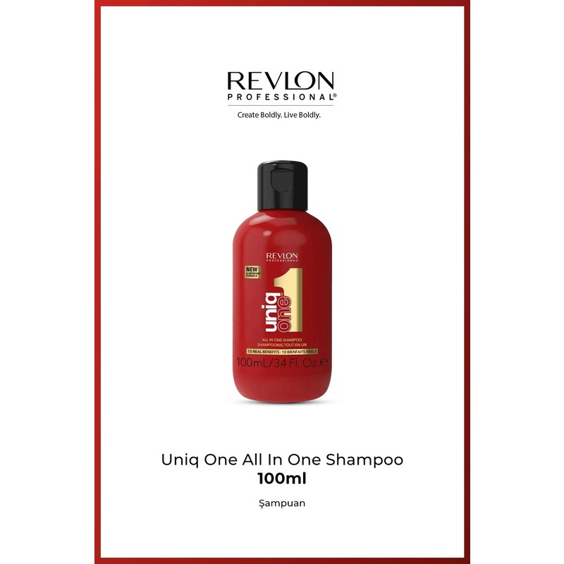 Revlon Professional UniqOne All In One Shampoo 10 Etkili Bakım Sağlayan Saç Şampuanı 100 ml