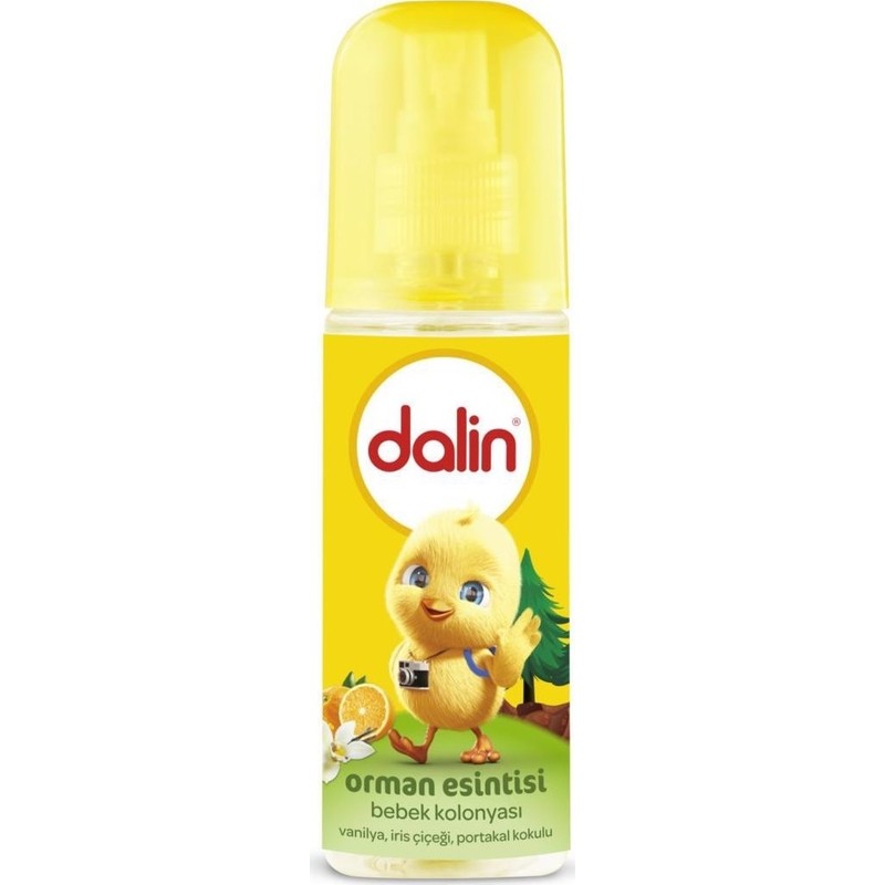 Dalin Orman Esintisi Bebek Kolonya 150 ml Doğal İçerikli Ferahlatıcı Özellik