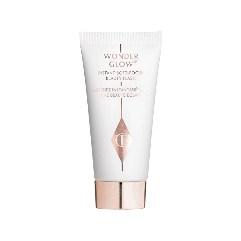 Charlotte Tilbury Wonderglow Face Primer 15 ml Travel Size – Işıltı Veren, Canlandırıcı & Makyaj Bazı