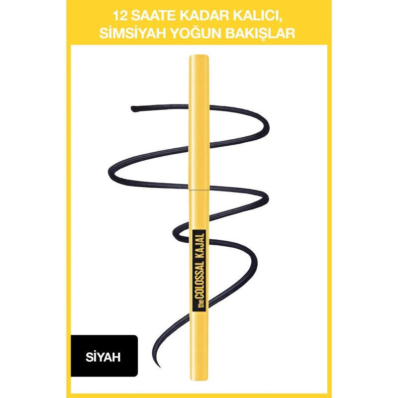 Maybelline New York The Colossal Kajal Siyah Göz Kalemi