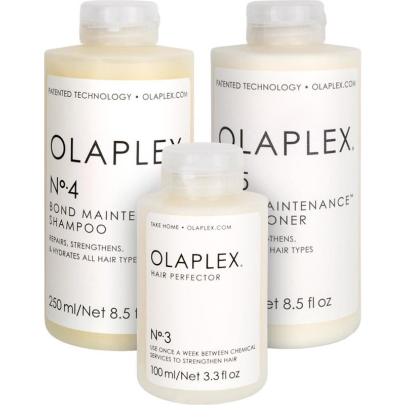 OLAPLEX No:4 Şampuan 250 ml + No:5 Krem 250 ml Yıpranmış Saçlar İçin Onarıcı Parabensiz Set