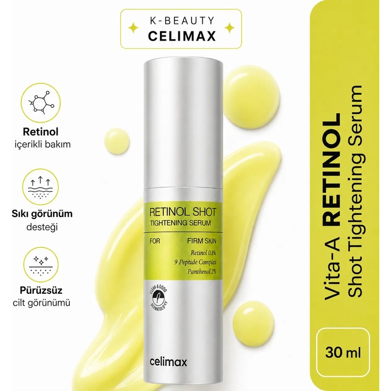 Celimax Retinol Gözenek Sıkılaştırıcı Serum 30 ml
