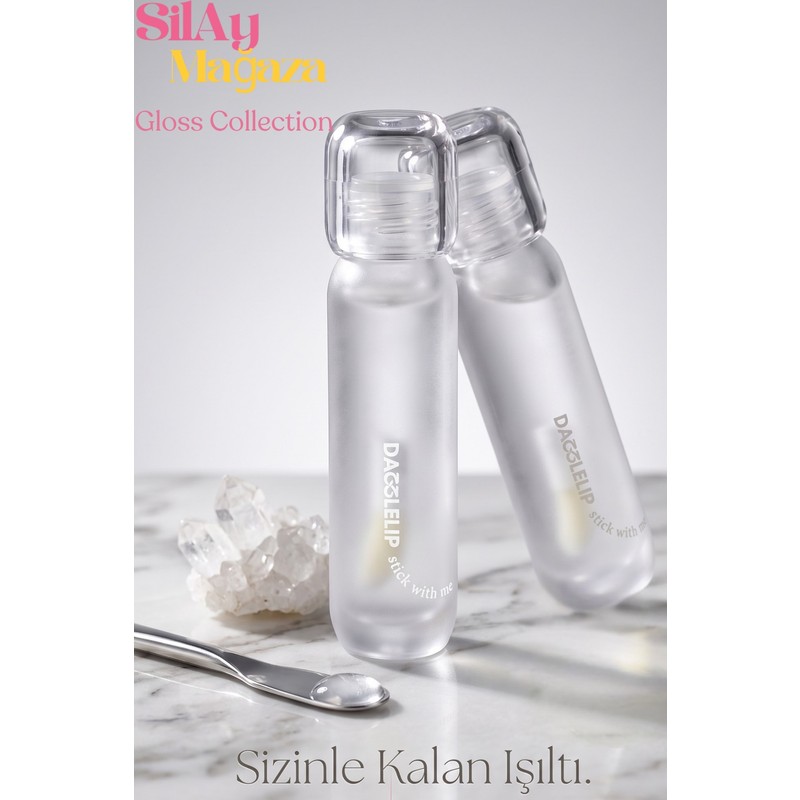 Silay Mağaza Kore Etkili Dudak Yağı & Gloss – Hafif Yapılı Nemlendirici Parlak Lip Oil