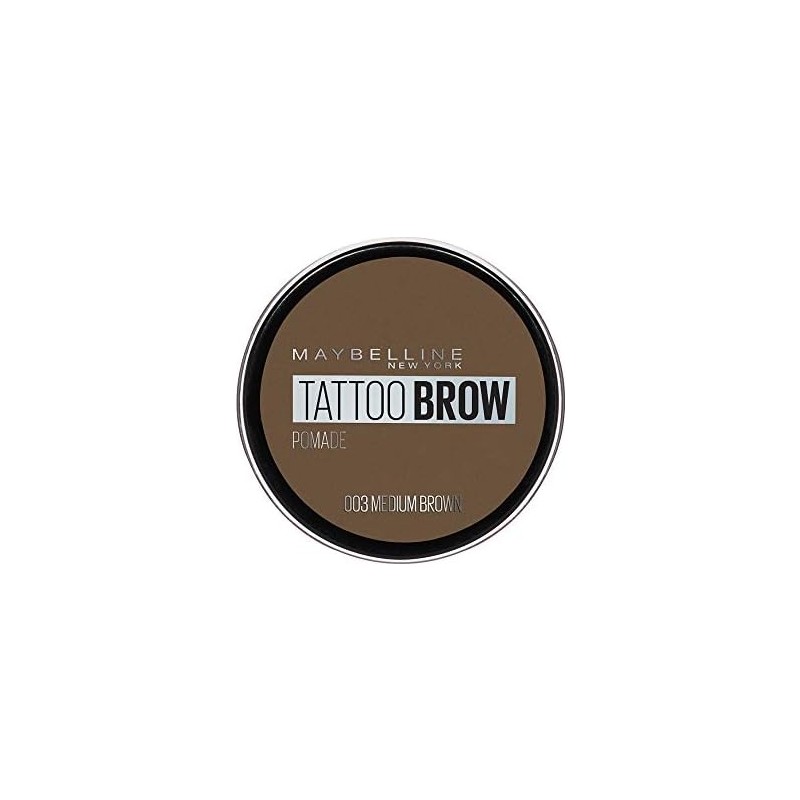 Prime New York Tattoo Brow Kaş Pomadı, 03 Medium Brown (Orta Ton) (3.5 Ml)