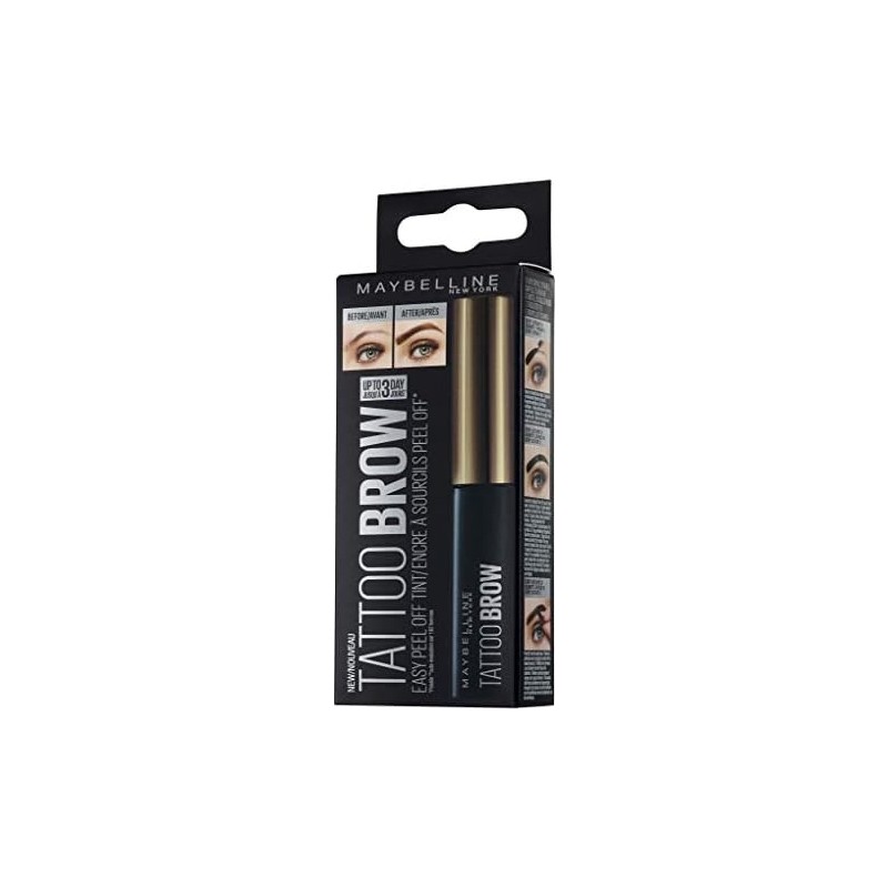 Prime New York Tattoo Brow Geçici Kaş Dövmesi, Orta Ton, 4.9 ml