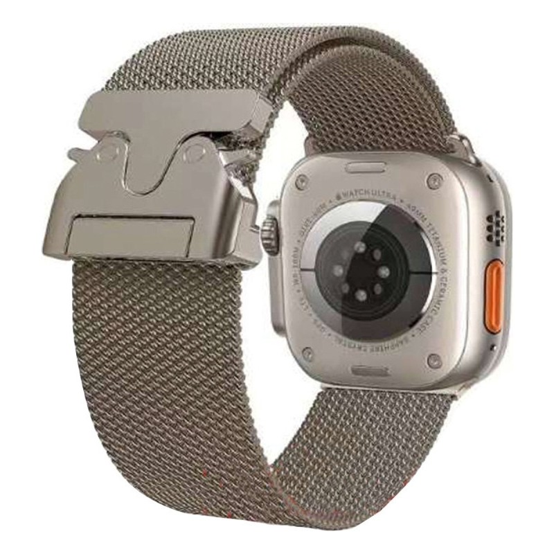 Renas Store Watch 42MM Milano Metal Kordon - Desert