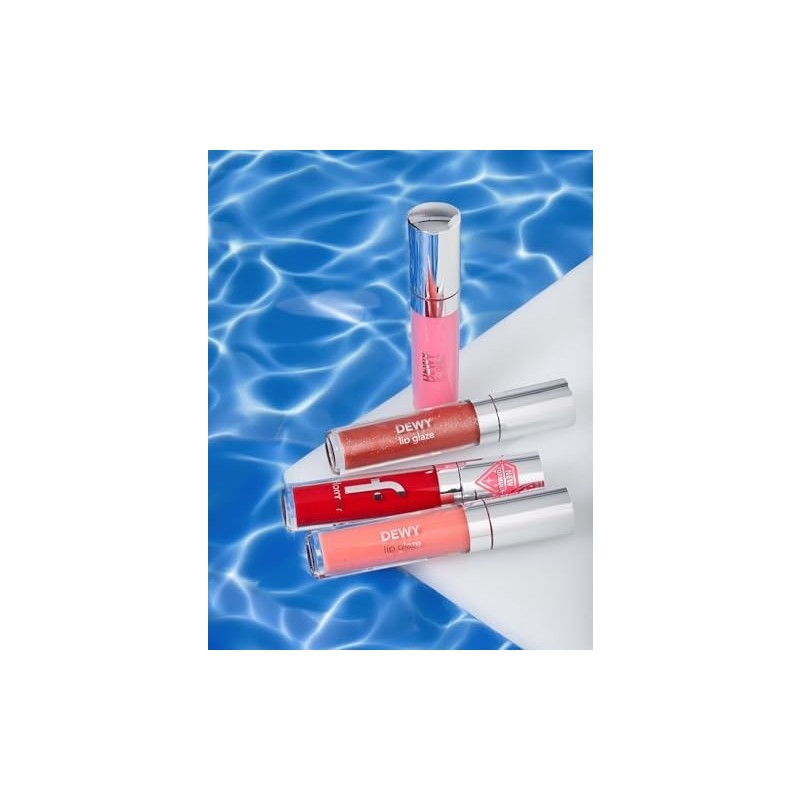 Defne Store Dewy Lip Glaze Parlak & Dolgun Görünüm Veren Yapışmayan Dudak Parlatıcısı 026 Party Glow
