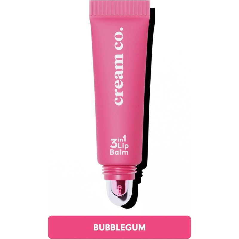 Cream Co. 3in1 Lip Balm 402 | Nemlendirici Parlatıcı Dudak Bakım | Pembe Sakız | Hyaluronik Asit Seramid