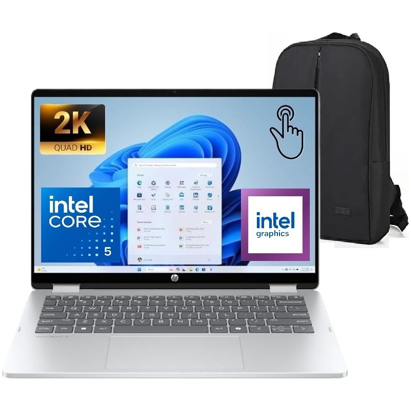 Hp Omnibook 5 Flip Intel Core 5 120U 16GB Ddr5 5 1tb SSD 14'' IPS Windows 11 Pro BT0A4EA Dokunmatik Ekran Dizüstü Bilgisayar+ Snertech Çanta - En Uygun Fiyatlarla Piinti'de