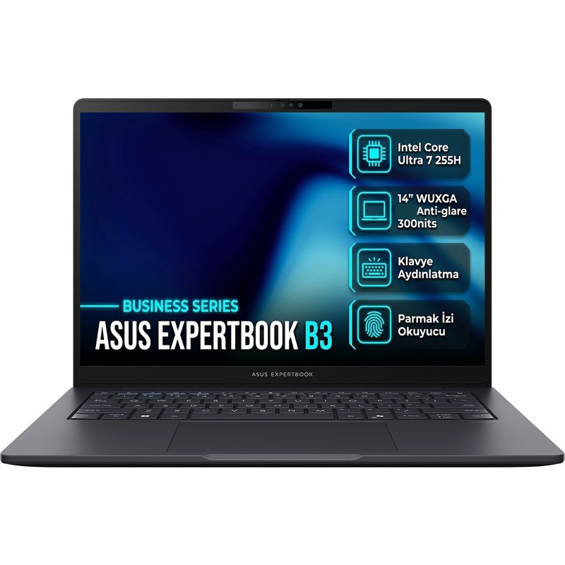 Asus Expertbook B3 Intel Core Ultra 7 255H 16GB 512GB SSD 14" Wuxga Windows 11 Pro Laptop, Notebook B3405CCA-LY3481 007 - Piinti Fiyat Karşılaştırması