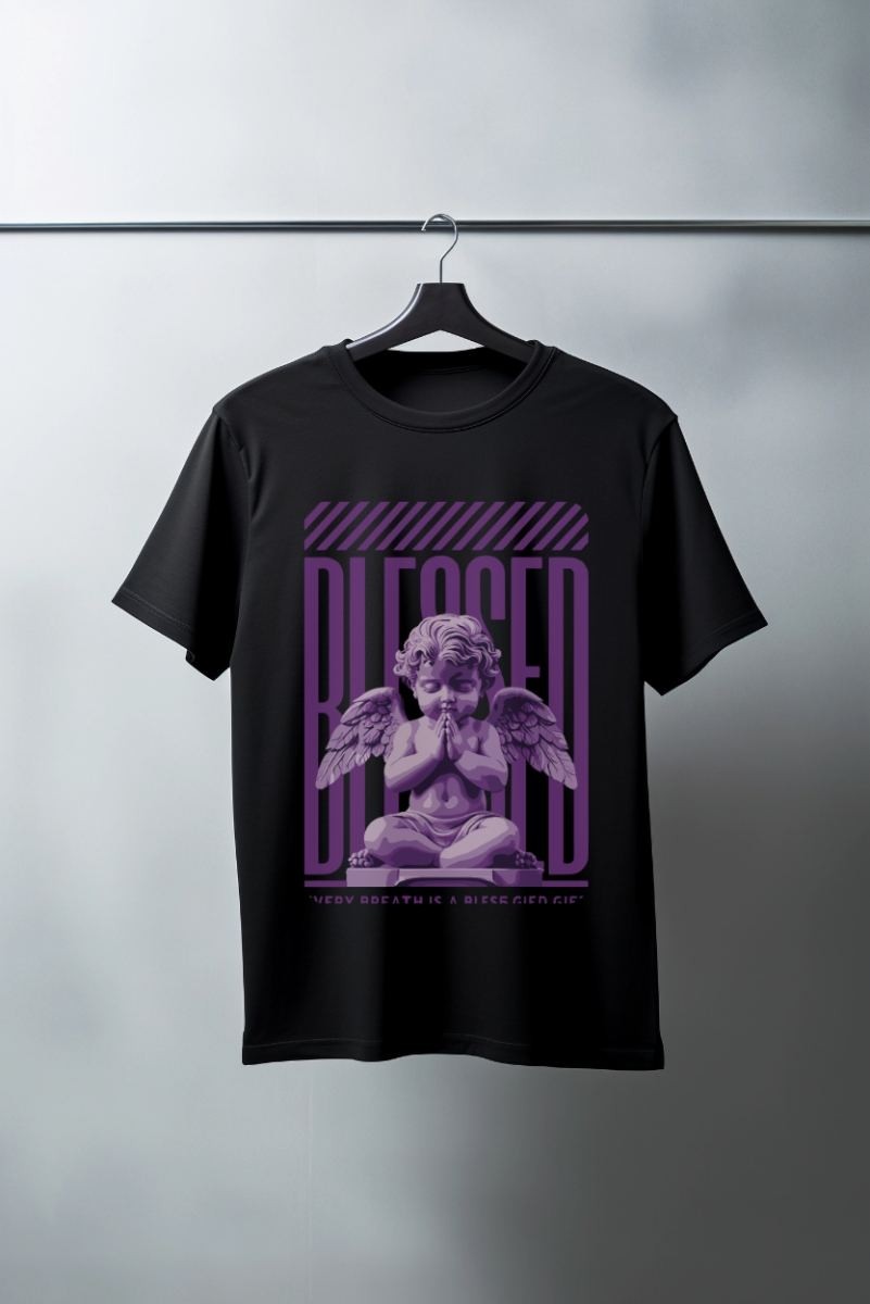 Fantastik Store Unisex Oversize 24/1 Penye Dtf Baskılı Tişört - DTF69