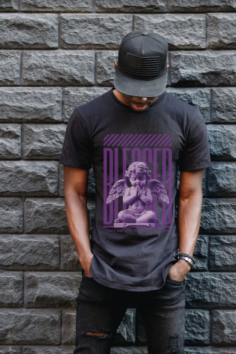 Fantastik Store Unisex Oversize 24/1 Penye Dtf Baskılı Tişört - DTF69 görsel 3
