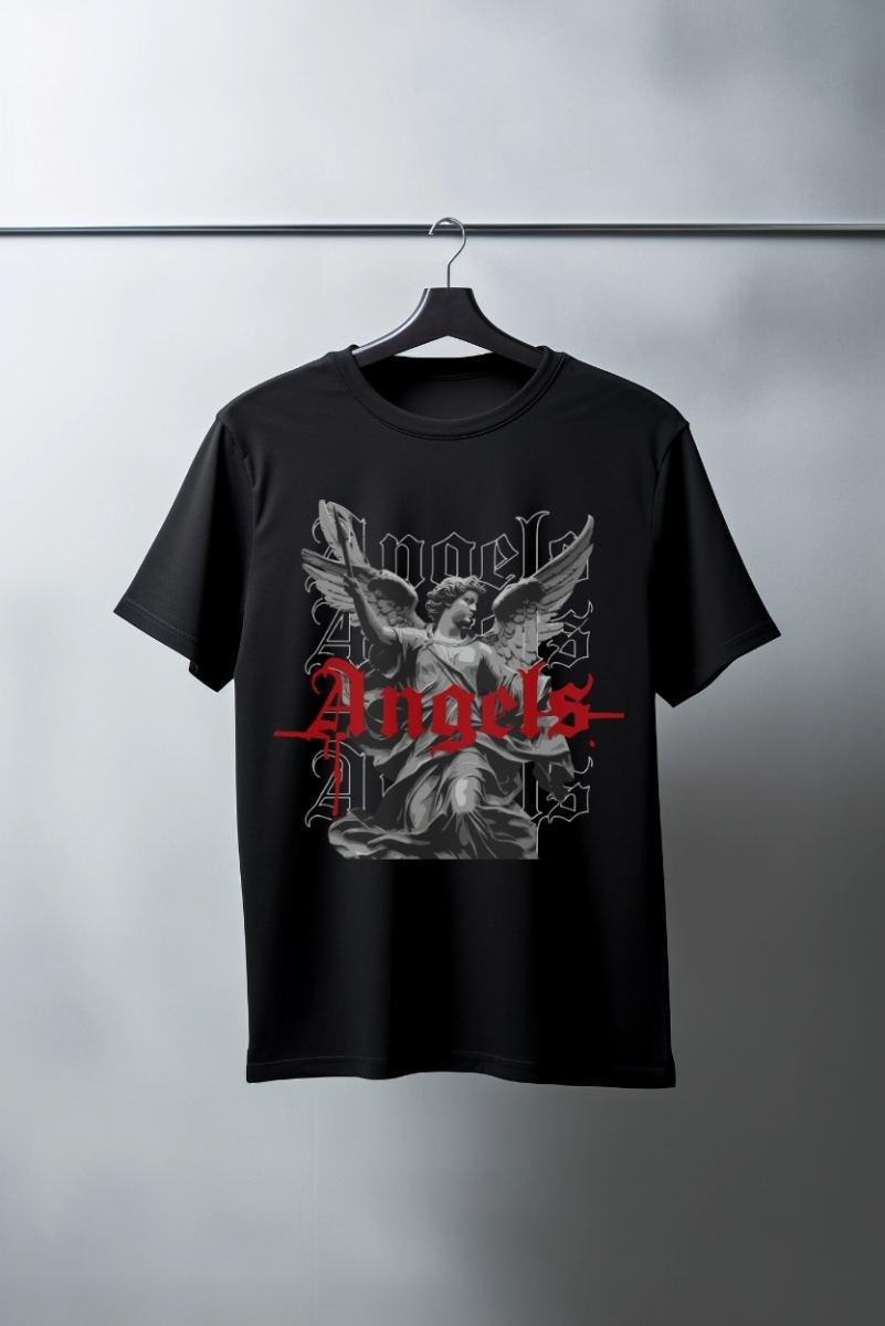 Fantastik Store Unisex Oversize 24/1 Penye Dtf Baskılı Tişört - DTF88
