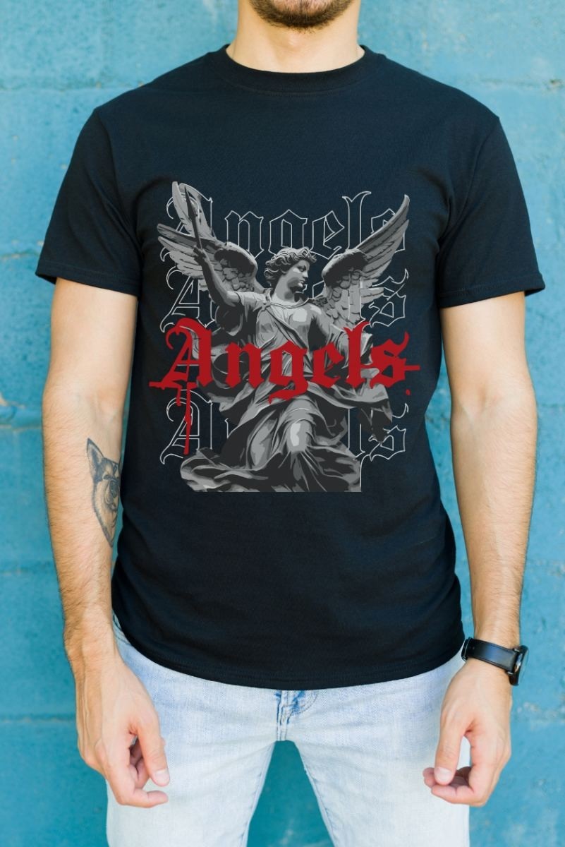 Fantastik Store Unisex Oversize 24/1 Penye Dtf Baskılı Tişört - DTF88 görsel 2