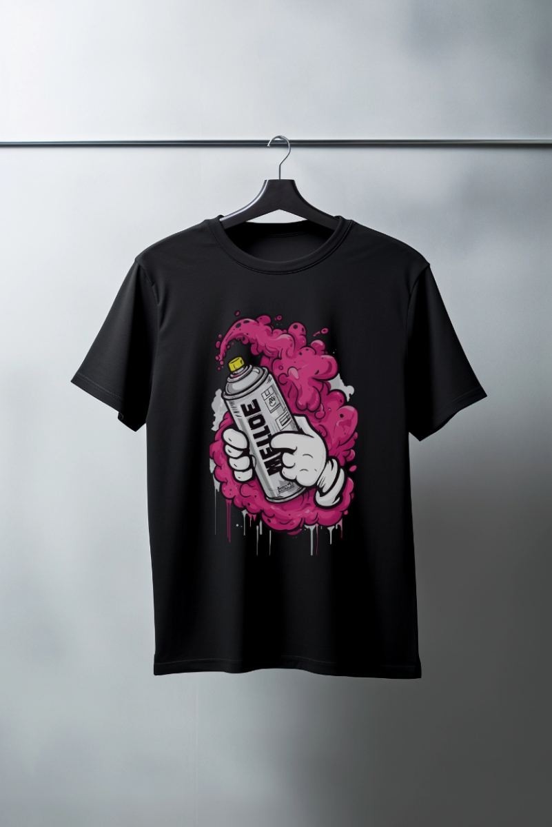 Fantastik Store Unisex Oversize 24/1 Penye Dtf Baskılı Tişört - DTF179