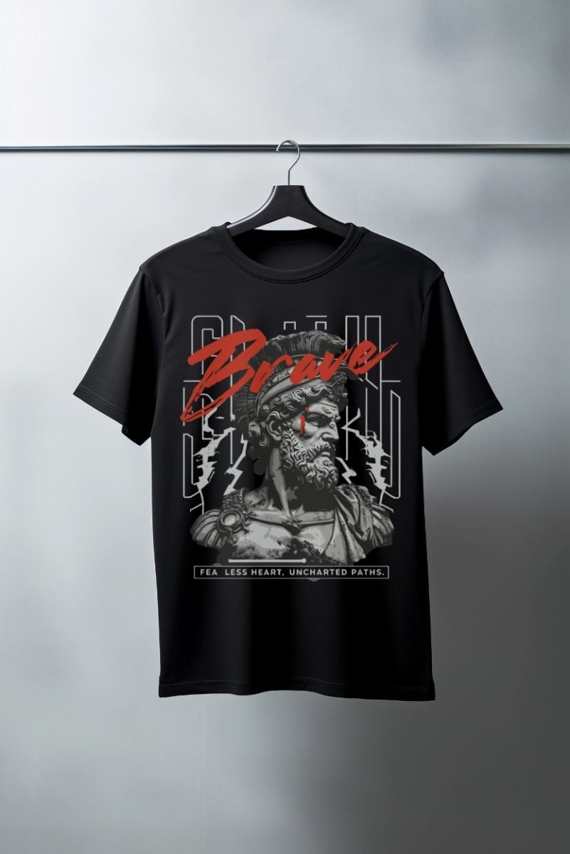 Fantastik Store Unisex Oversize 24/1 Penye Dtf Baskılı Tişört - DTF92