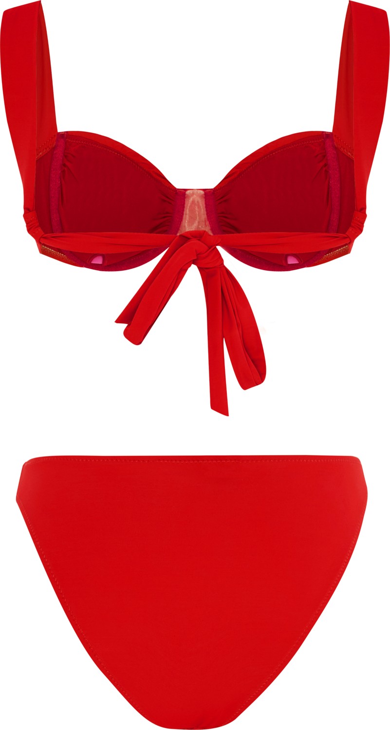 Aquella Balenli Kırmızı Bikini görsel 2