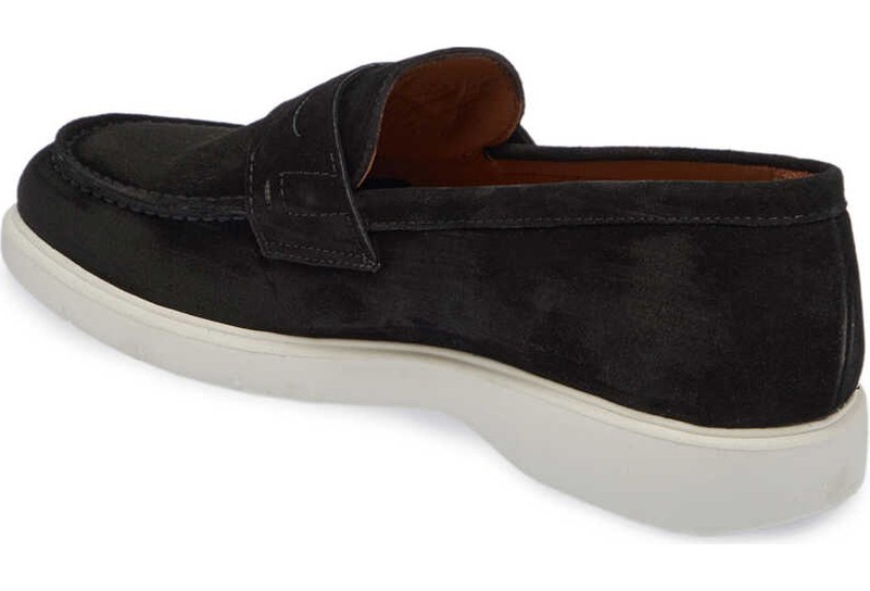 Tergan Lacivert Hakiki Süet Deri Erkek Loafer - E24I1AY56785-D44 görsel 6