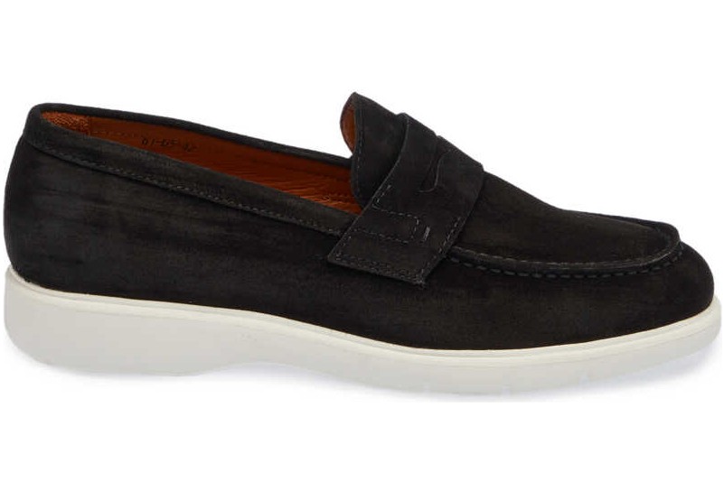 Tergan Lacivert Hakiki Süet Deri Erkek Loafer - E24I1AY56785-D44 görsel 7