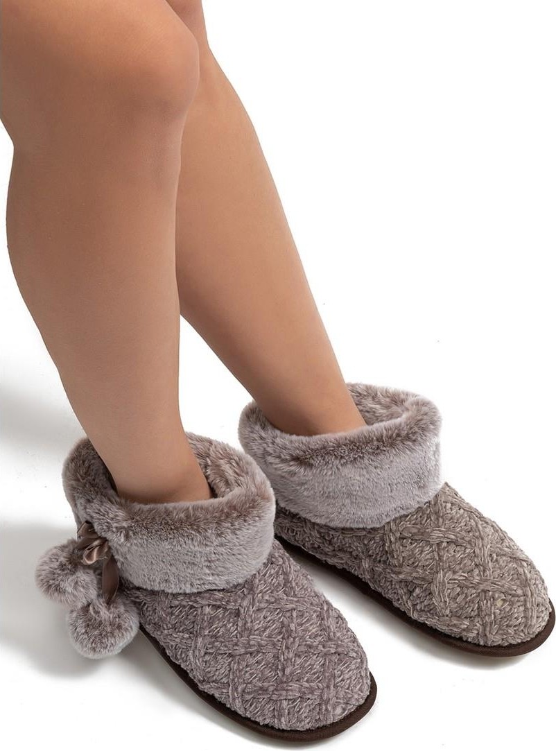 Twigy Twıgy Tw Elena Koyu Kahve Kadın Ev Botu 36/40 görsel 3