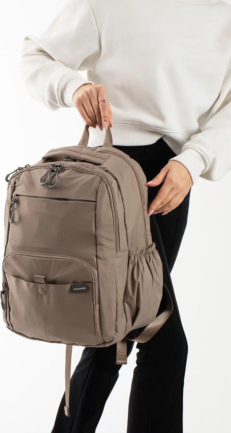 Sargınlar 45X34X22 Unisex Çok Bölmeli Laptop Bölmeli Seyahat Sırt Çantası, Suya Dayanıklı, Valiz A görsel 7