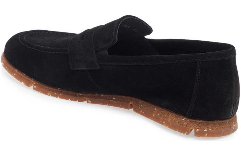 Tergan Mavi Hakiki Süet Deri Erkek Loafer - E24I1AY56588-F60 görsel 2