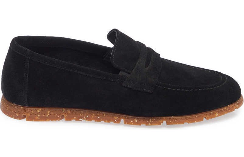 Tergan Mavi Hakiki Süet Deri Erkek Loafer - E24I1AY56588-F60 görsel 7