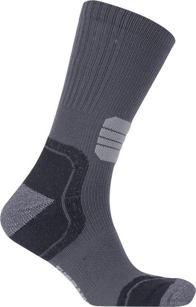 Aesco Thermoform Running Çorap Unisex 3'lü Paket, Antrasit, 39-42 Beden görsel 4