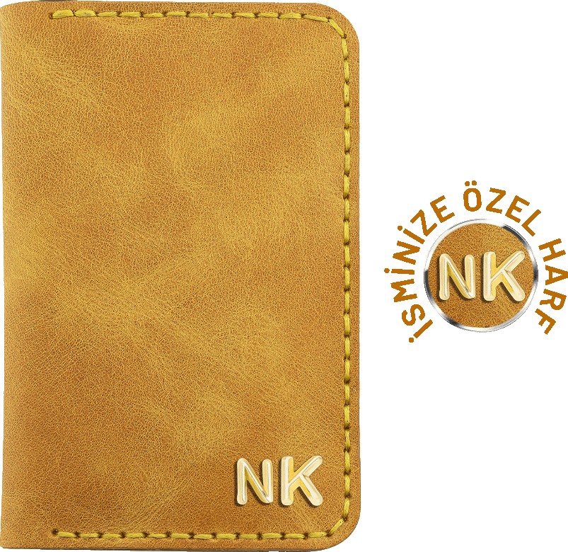 İstanbul Twingold Kişiye Özel Unisex Mini Cüzdan