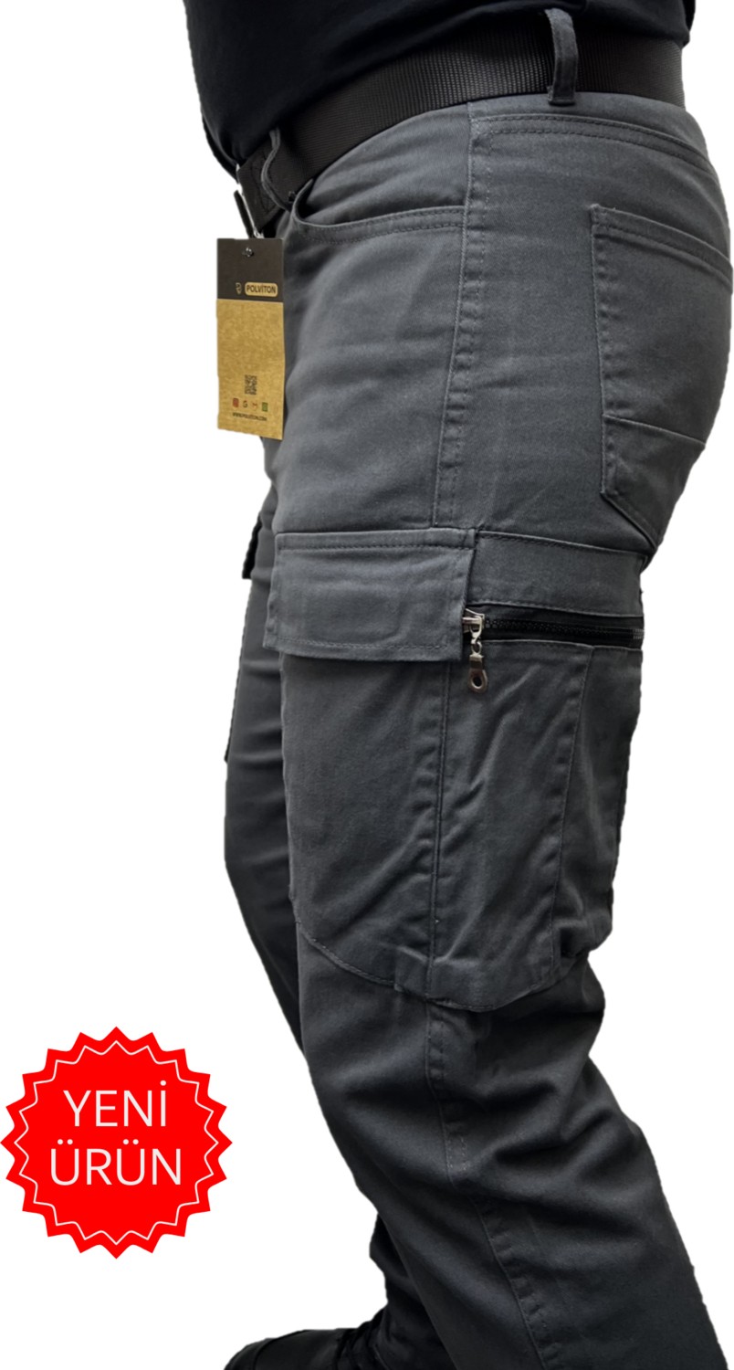 Polviton Kargo Pantolon Taktikal Combat Outdoor görsel 5