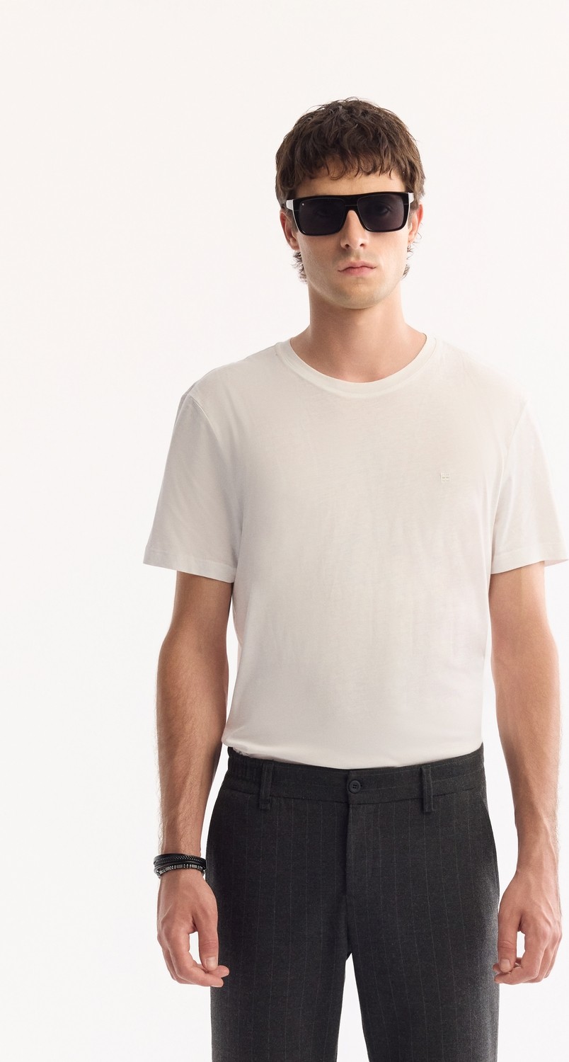AVVA Erkek Antrasit Viskon Karışımlı Kolay Ütülenen Çizgili Slim Fit Pantolon A52Y3006 görsel 8