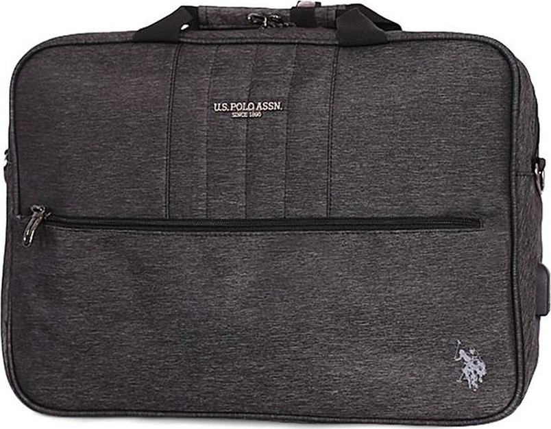 U.S. Polo Assn. Koyu Gri Unisex Laptop & Evrak Çantası PLEVRYD2352