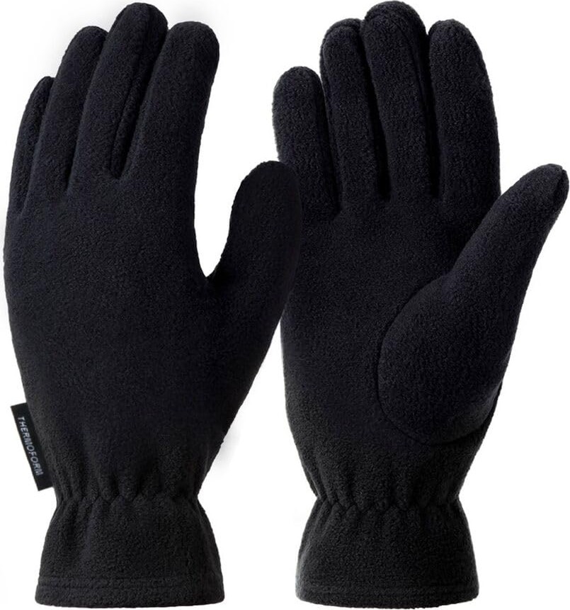 Aesco Thermoform Polar Unisex Eldiven, Bere ve Boyunluk Seti, Siyah, L/xl görsel 4