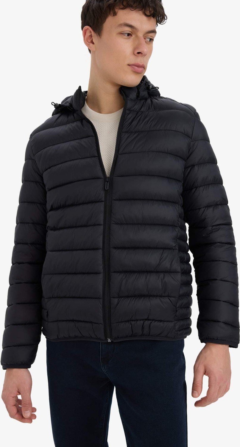 DeFacto Sıcak Tutan Su İtici Slim Fit Mont N4661AZ25AU görsel 8