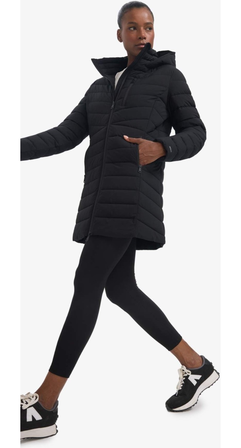 DeFacto Rüzgar Geçirmez Su İtici Regular Fit Kapüşonlu Şişme Parka Mont C6035AX25WN görsel 3