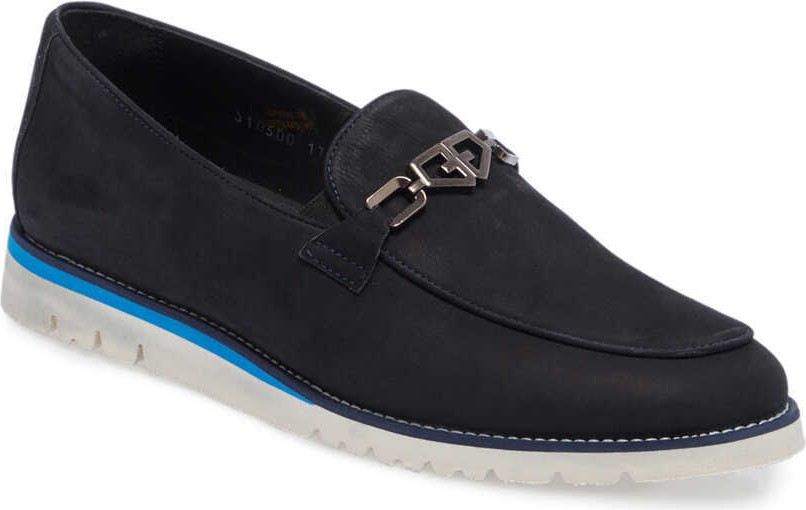 Tergan Vizon Hakiki Nubuk Deri Erkek Loafer - E24I1AY56783-A65 görsel 5