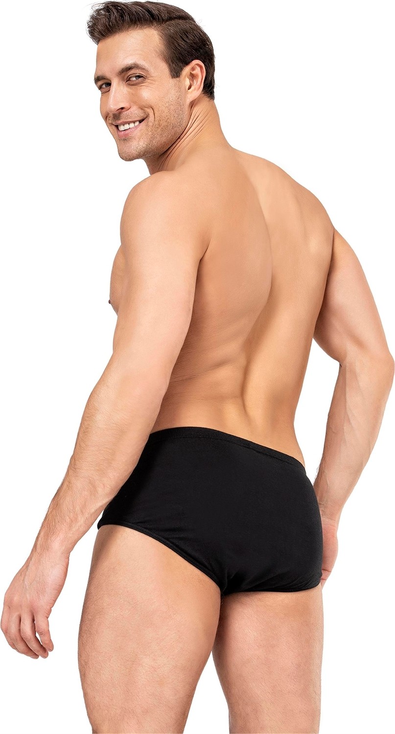 Obje Erkek Siyah Penye Slip görsel 7