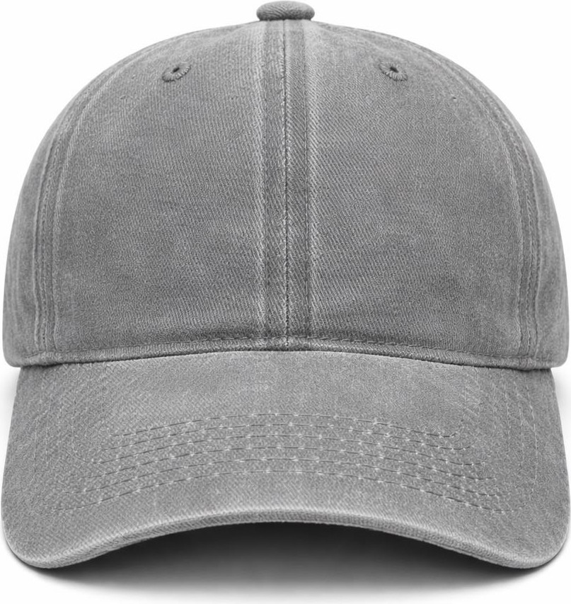 Aydın Şapkacınız Unisex Yıkanmış Eskitme Şapka %100 Pamuk Ayarlanabilir Vintage Baseball Cap
