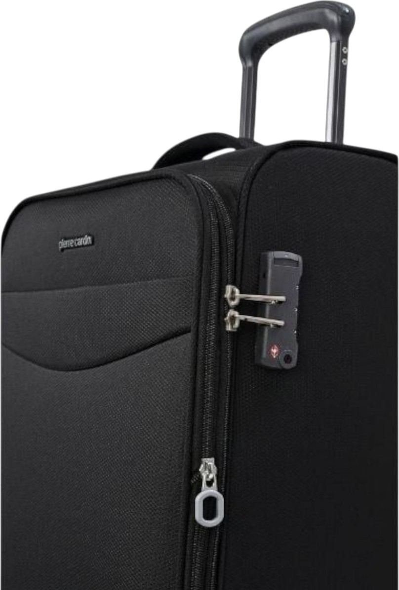 Pierre Cardin Trolley 50 cm Siyah Unisex Valiz görsel 4