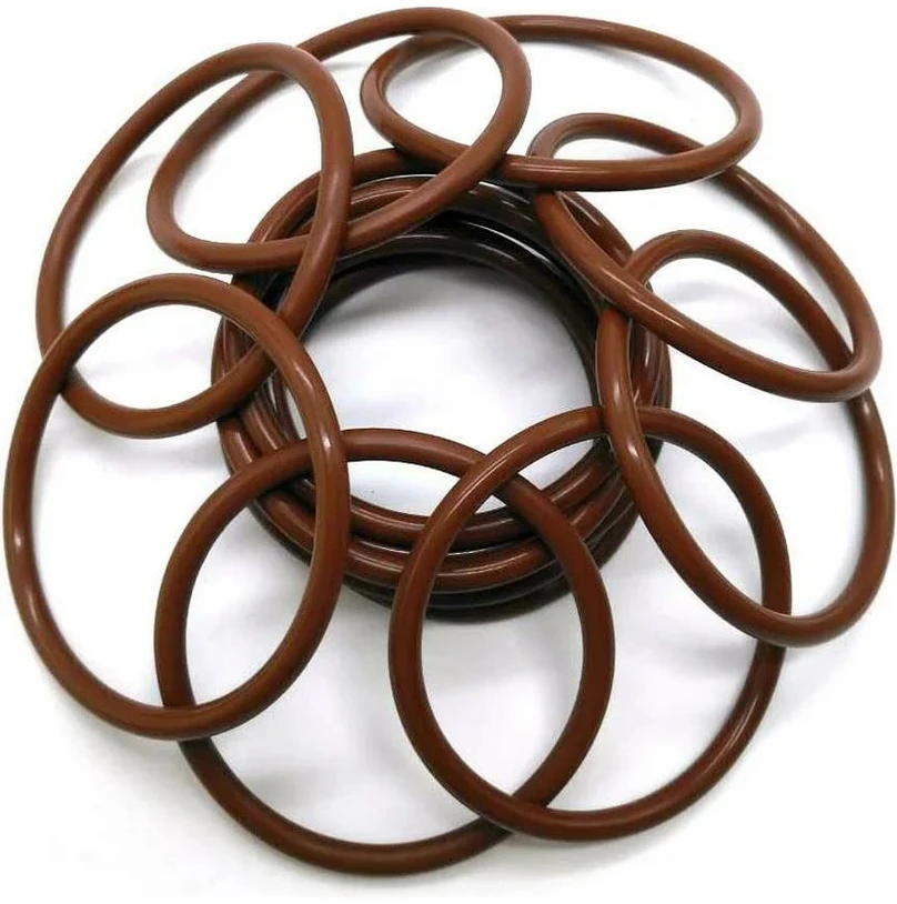 Resim 253.59X3.53 2 Adet Isıya Dayanıklı Viton O-Ring Fkm 75 Brown Kalınlık 3.53 mm Oring 