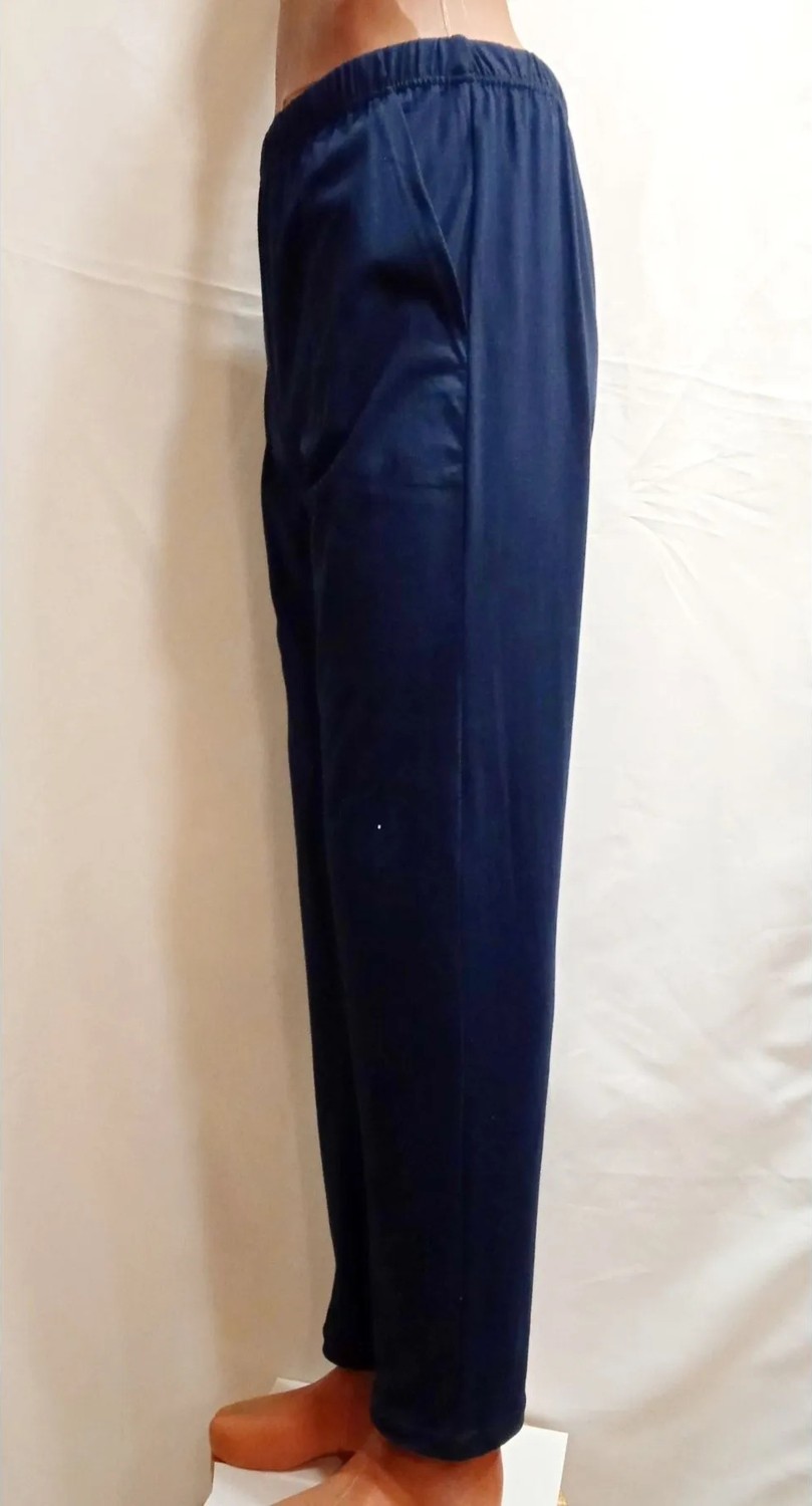 Mefa Erkek Süprem -Ince Kumaşlı %100 Pamuk Tek Pijama Alt görsel 4