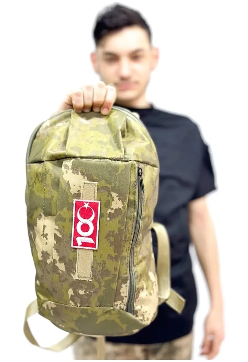 Kordak 10 Lt Çöl Kamuflaj Günlük Çanta görsel 2