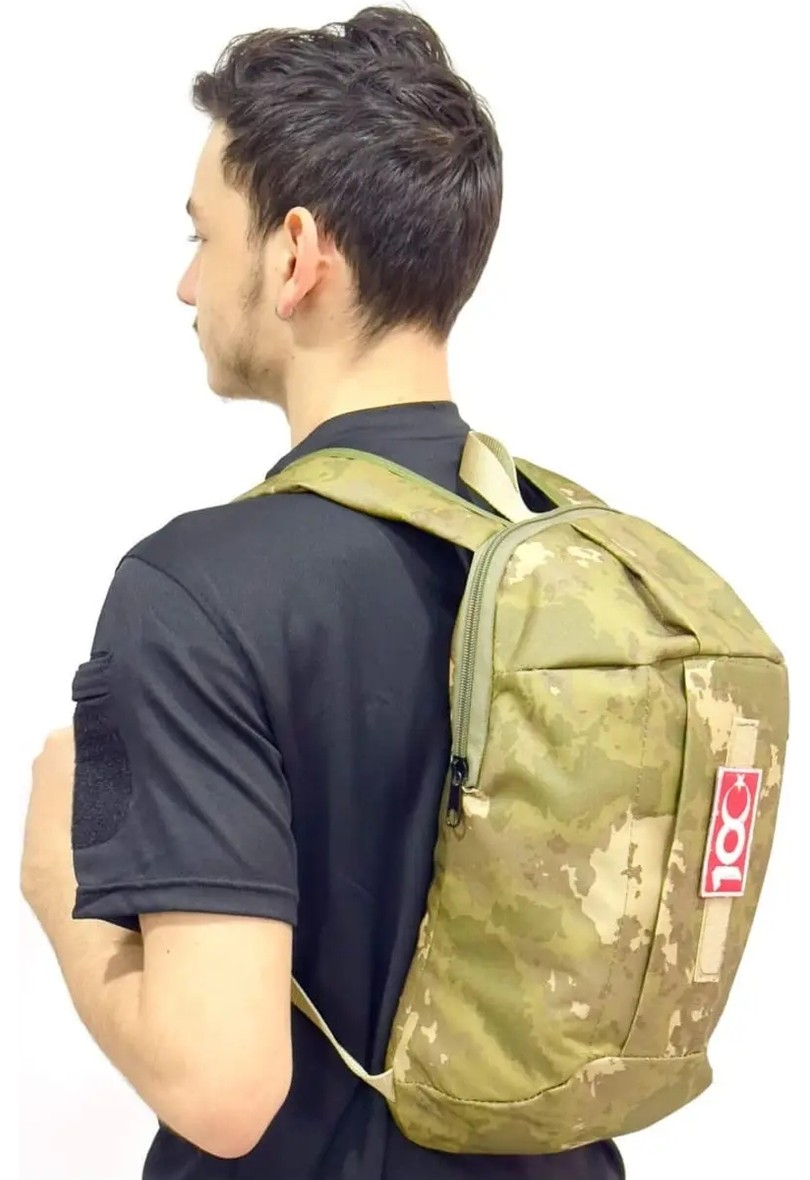Kordak 10 Lt Çöl Kamuflaj Günlük Çanta görsel 3