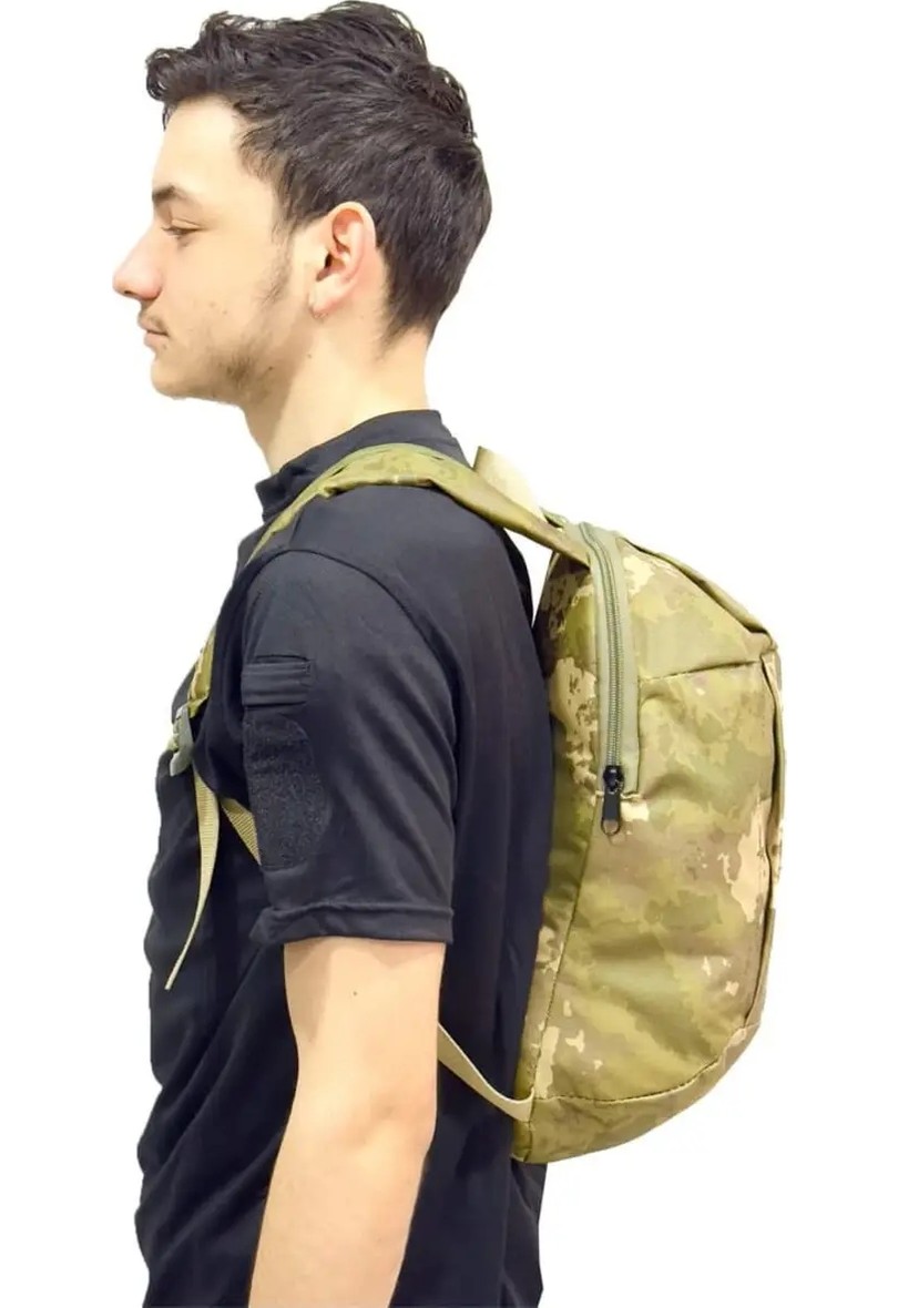 Kordak 10 Lt Çöl Kamuflaj Günlük Çanta görsel 4