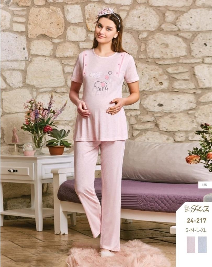 Flz 24-217 Sporhamile Lohusa Pijama Takımı görsel 2